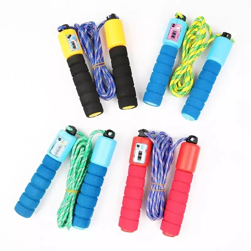 Jump Rope Skipping Ropes (Foam coated with count meter)